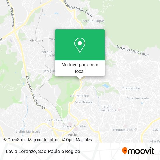 Lavia Lorenzo mapa