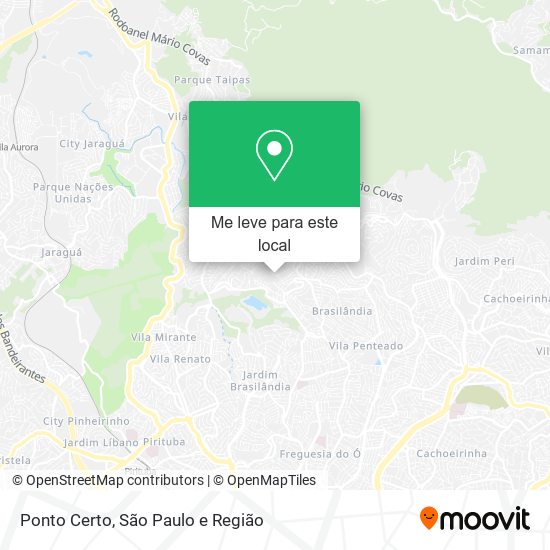 Ponto Certo mapa