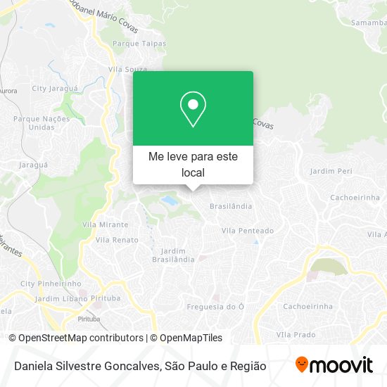 Daniela Silvestre Goncalves mapa