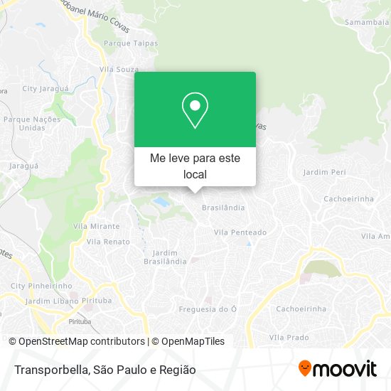 Transporbella mapa