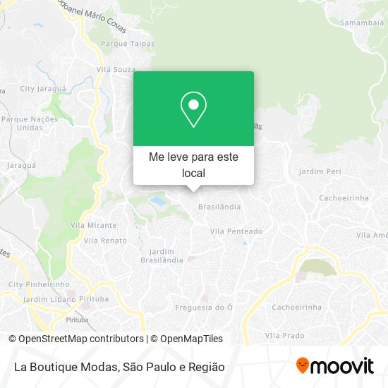 La Boutique Modas mapa