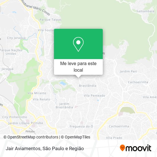Jair Aviamentos mapa