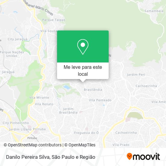 Danilo Pereira Silva mapa