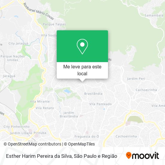 Esther Harim Pereira da Silva mapa