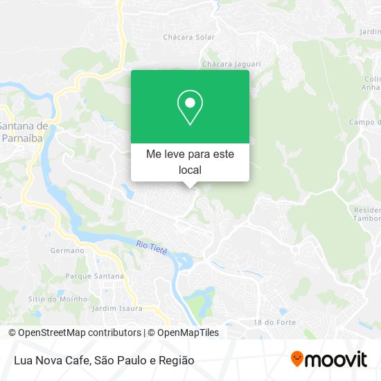 Lua Nova Cafe mapa