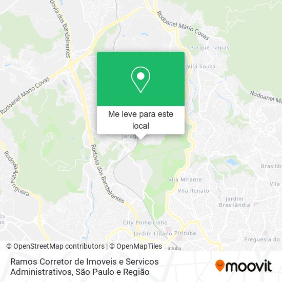 Ramos Corretor de Imoveis e Servicos Administrativos mapa