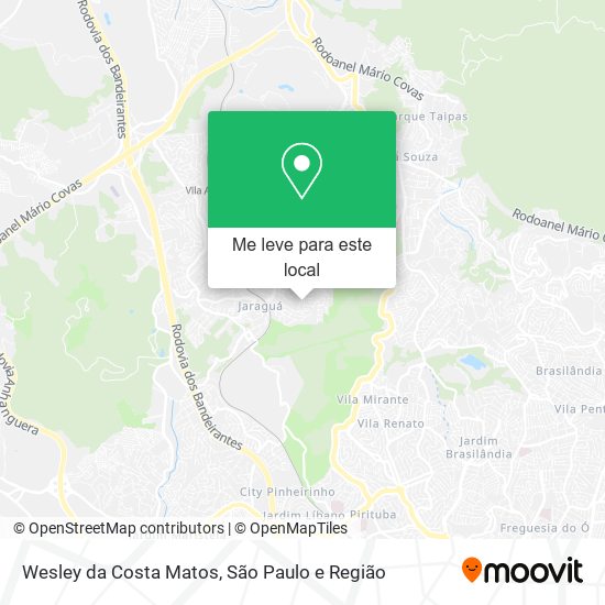 Wesley da Costa Matos mapa