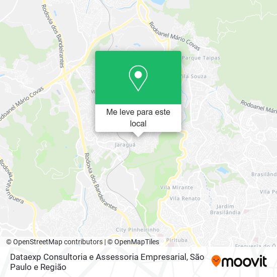 Dataexp Consultoria e Assessoria Empresarial mapa