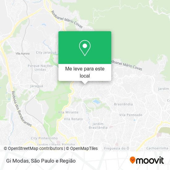 Gi Modas mapa