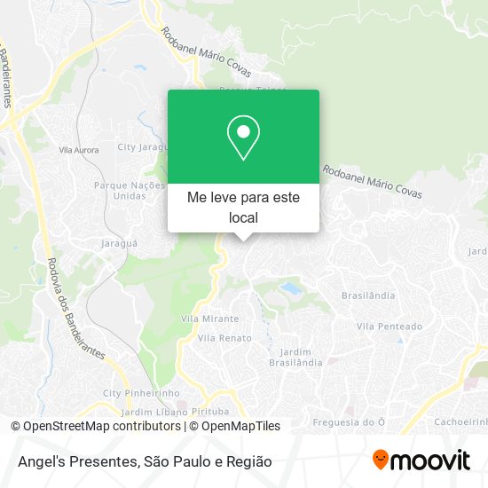 Angel's Presentes mapa