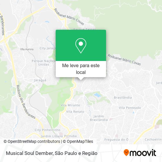 Musical Soul Dember mapa