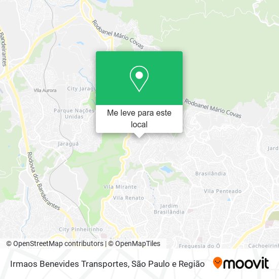 Irmaos Benevides Transportes mapa
