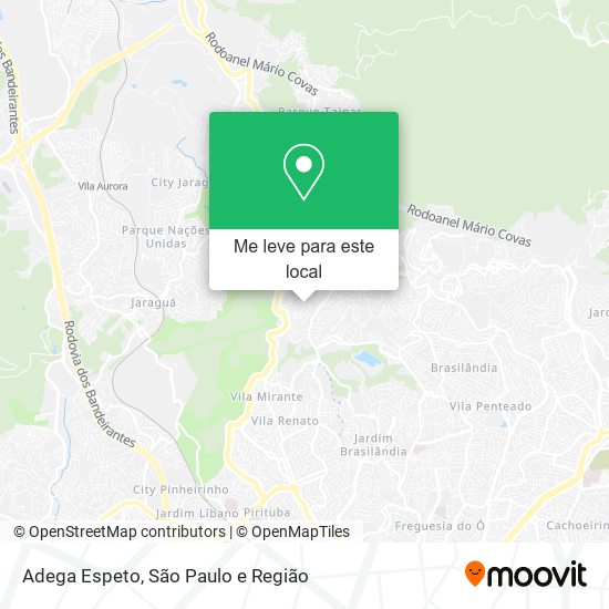 Adega Espeto mapa