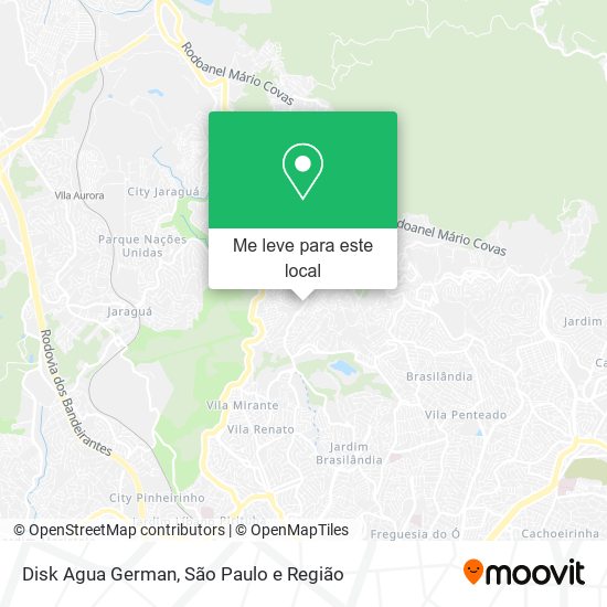 Disk Agua German mapa