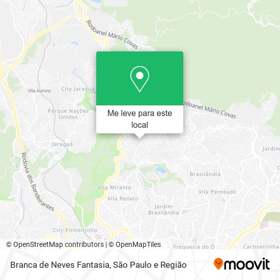 Branca de Neves Fantasia mapa