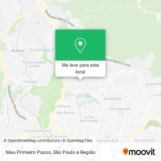 Meu Primeiro Passo mapa