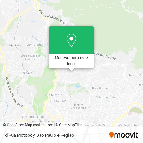 d'Rua Motoboy mapa