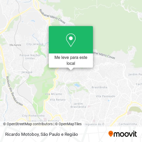 Ricardo Motoboy mapa