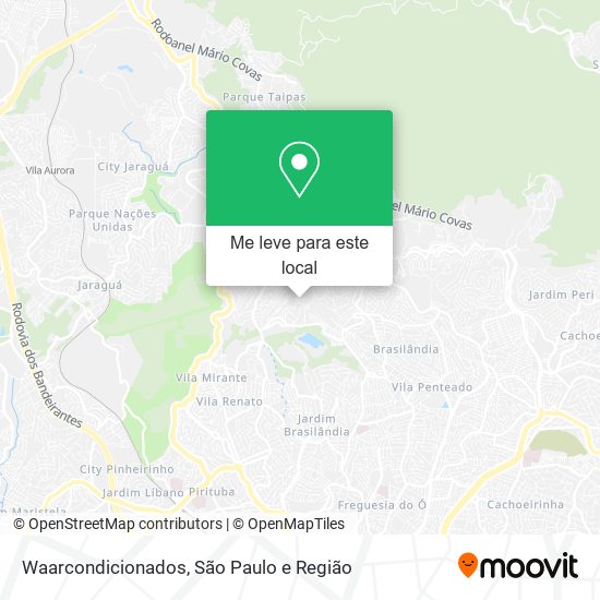 Waarcondicionados mapa