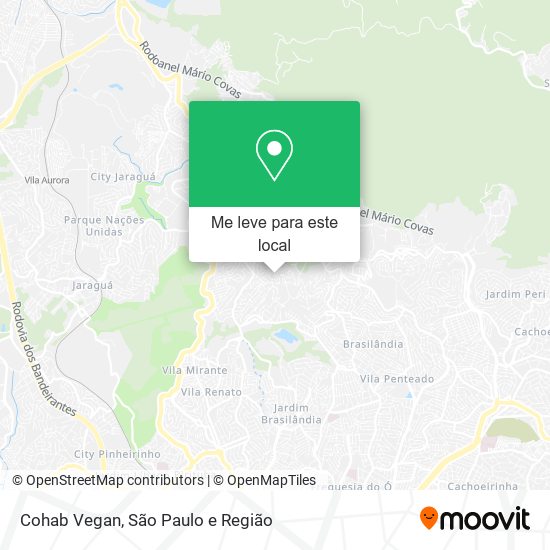 Cohab Vegan mapa