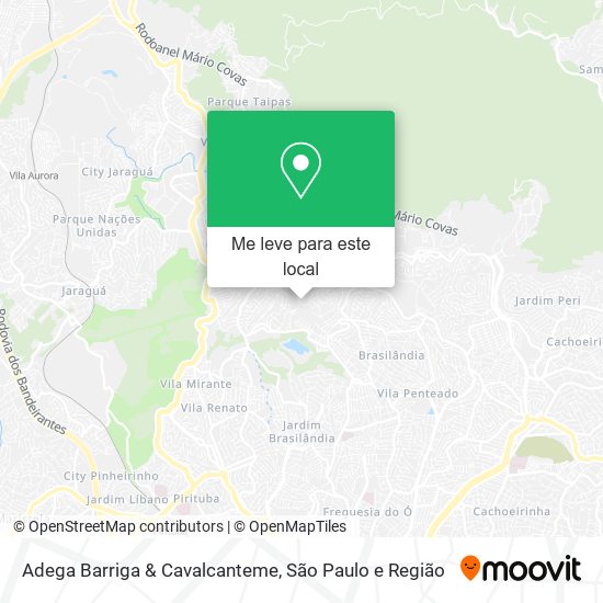 Adega Barriga & Cavalcanteme mapa