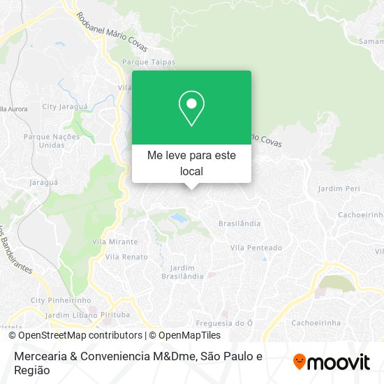 Mercearia & Conveniencia M&Dme mapa