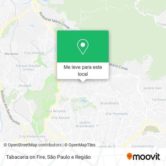 Tabacaria on Fire mapa