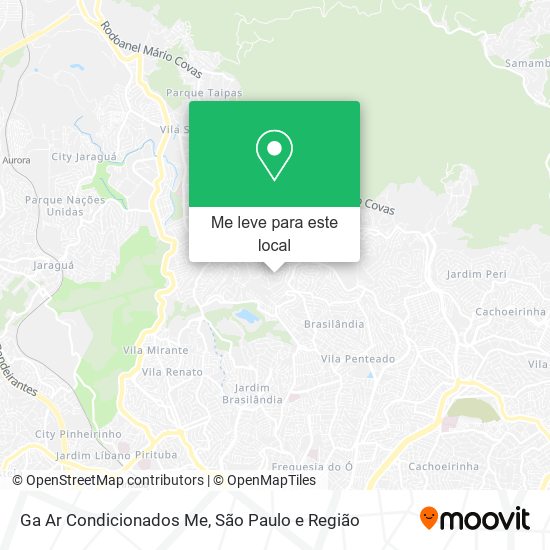 Ga Ar Condicionados Me mapa