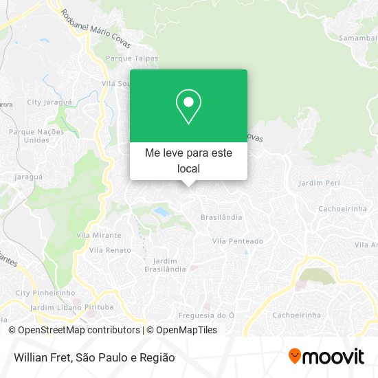 Willian Fret mapa