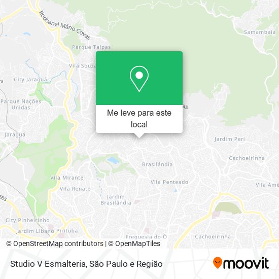 Studio V Esmalteria mapa