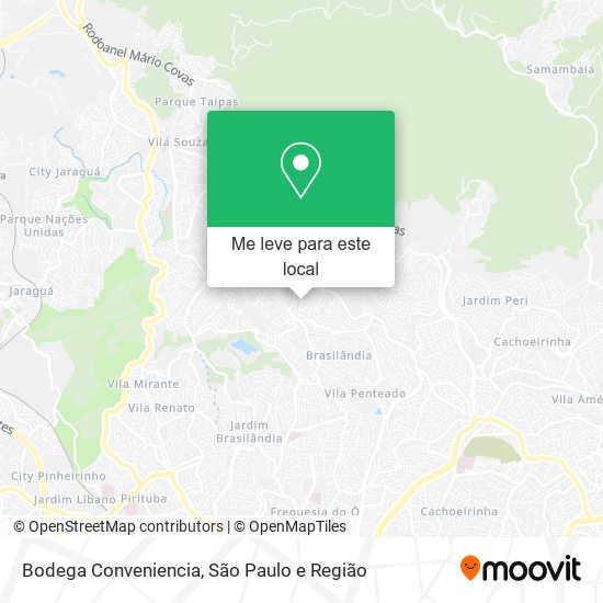 Bodega Conveniencia mapa