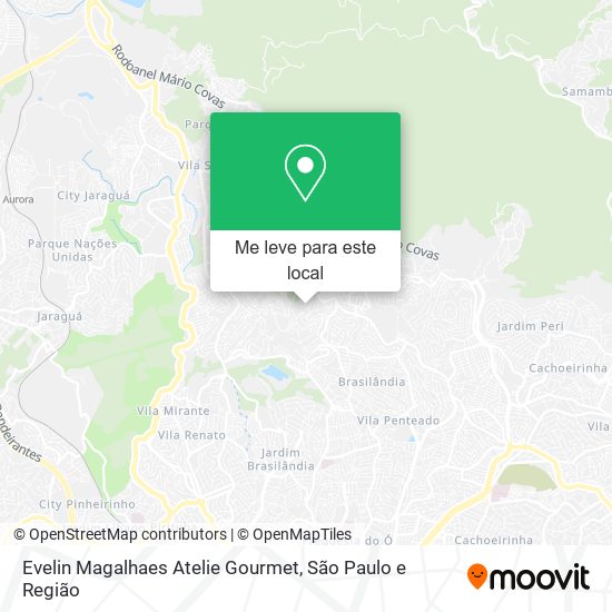 Evelin Magalhaes Atelie Gourmet mapa