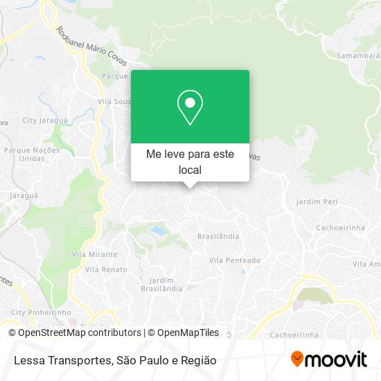 Lessa Transportes mapa