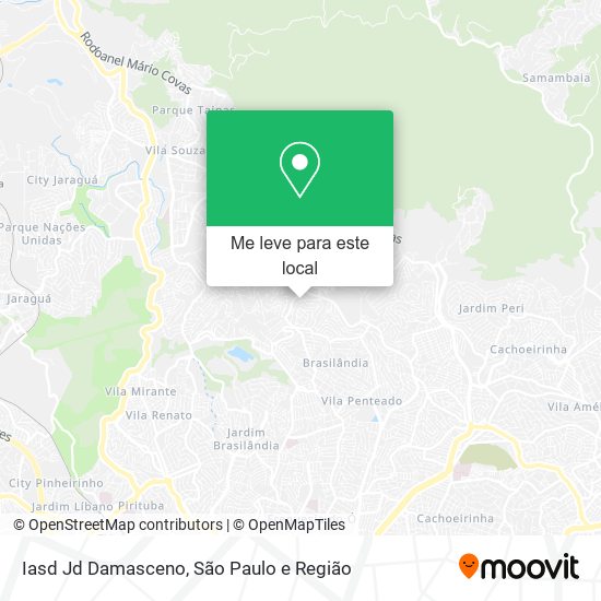 Iasd Jd Damasceno mapa