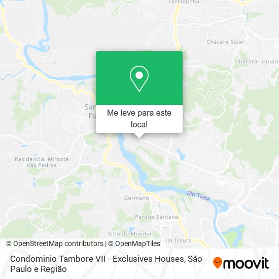 Condominio Tambore VII - Exclusives Houses mapa