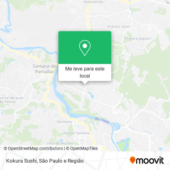 Kokura Sushi mapa