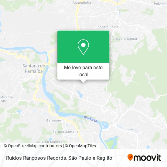 Ruídos Rançosos Records mapa