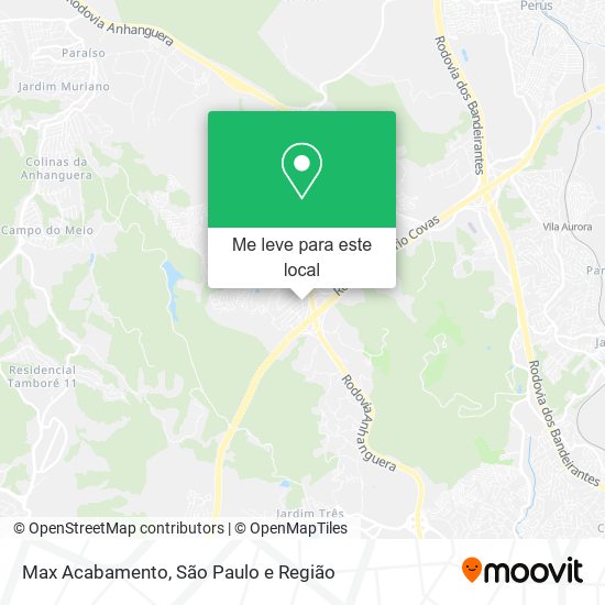 Max Acabamento mapa