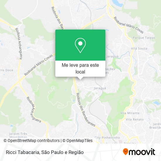 Ricci Tabacaria mapa