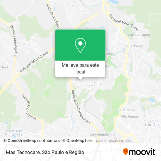 Mas Tecnocare mapa