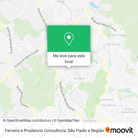 Ferreira e Prudencio Consultoria mapa