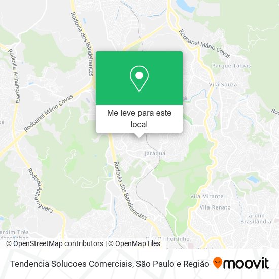 Tendencia Solucoes Comerciais mapa