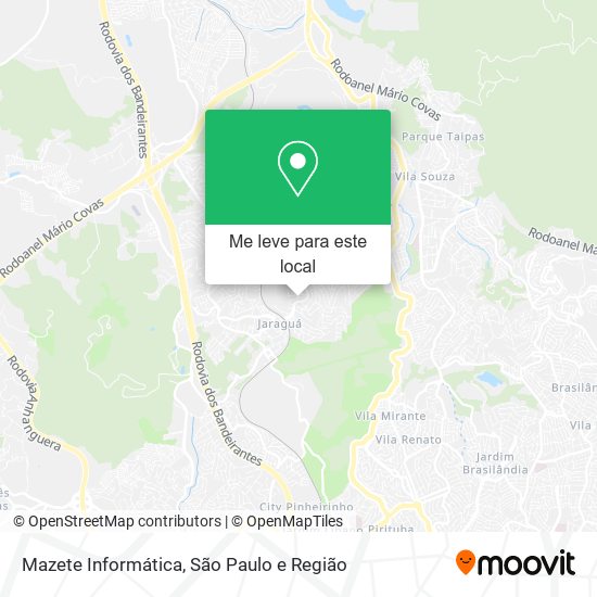 Mazete Informática mapa