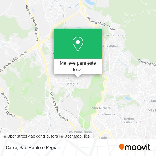 Caixa mapa