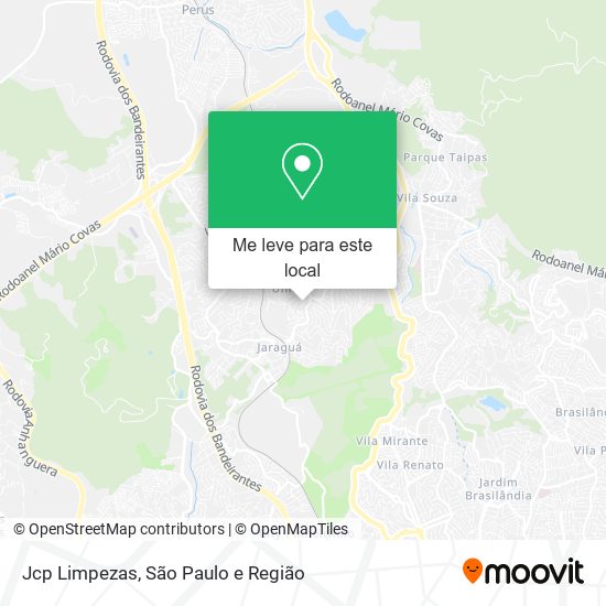 Jcp Limpezas mapa