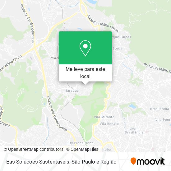 Eas Solucoes Sustentaveis mapa