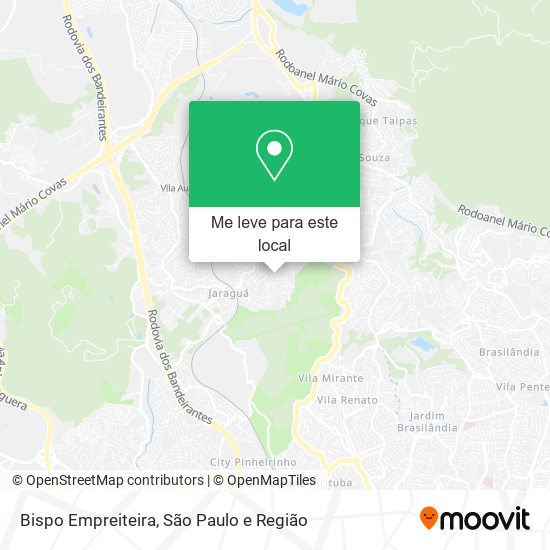 Bispo Empreiteira mapa