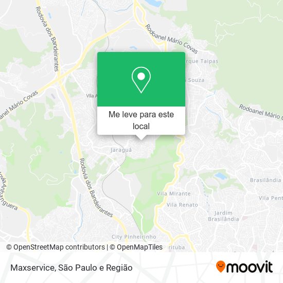 Maxservice mapa