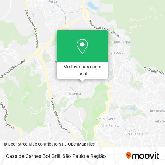 Casa de Carnes Boi Grill mapa