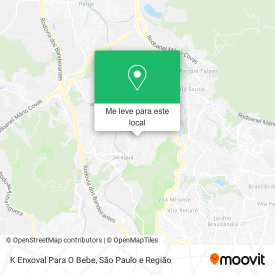 K Enxoval Para O Bebe mapa